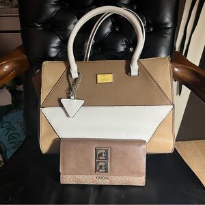 Guess Satchel & Wallet